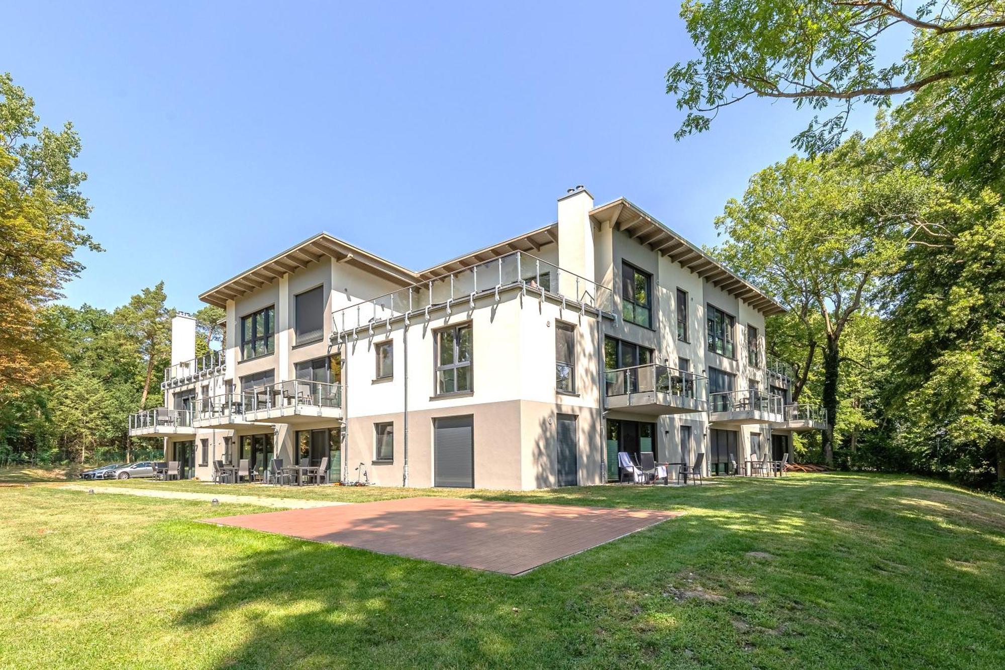 Gluecksraum - Modernes Apartment Mit Panoramablick, Kamin & Wohlfuehlambiente Krakow am See Eksteriør billede